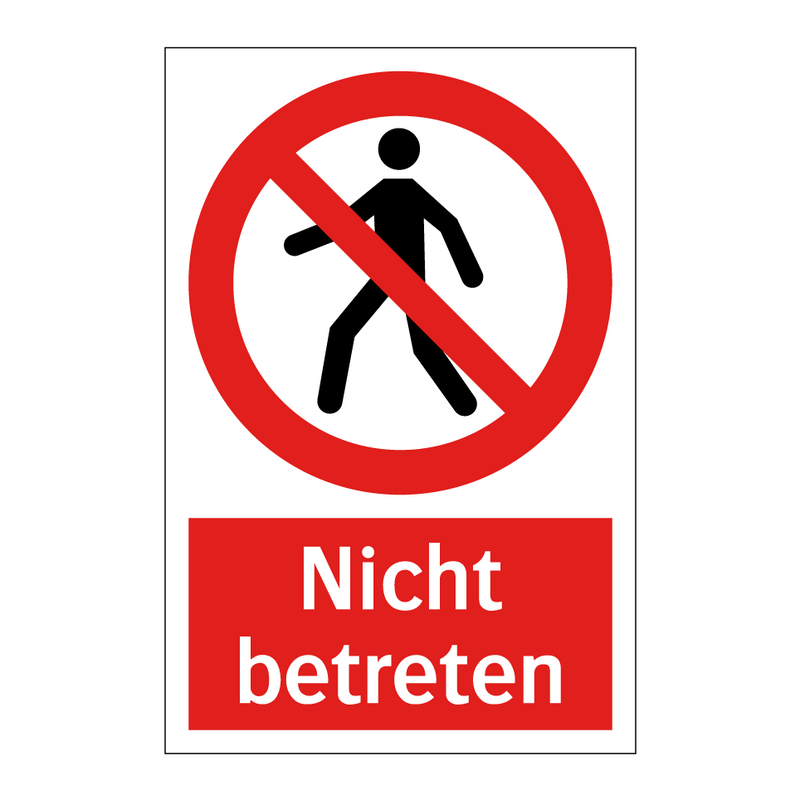 Nicht betreten