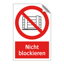 Nicht blockieren