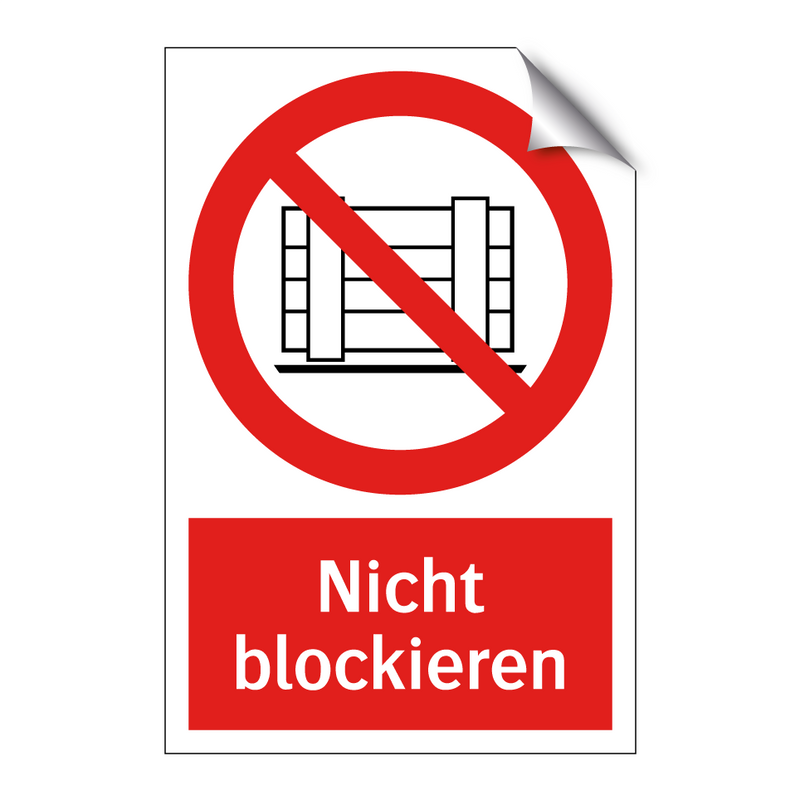 Nicht blockieren