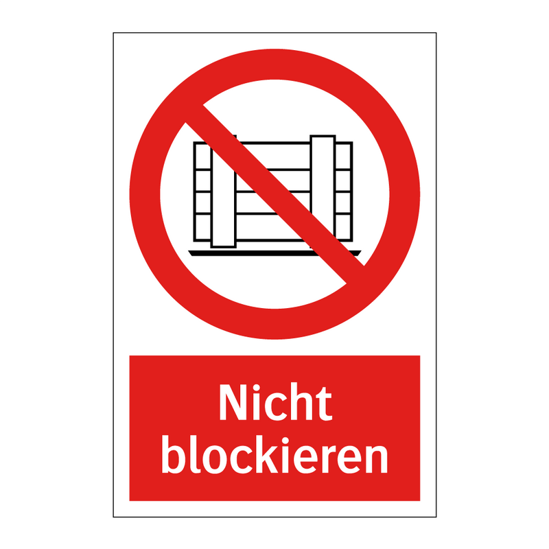 Nicht blockieren