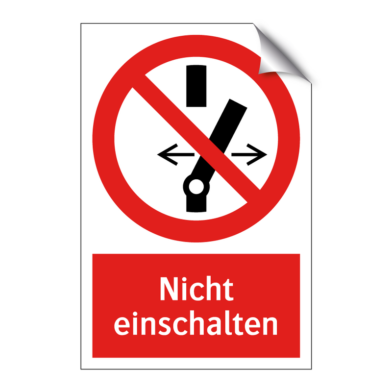 Nicht einschalten