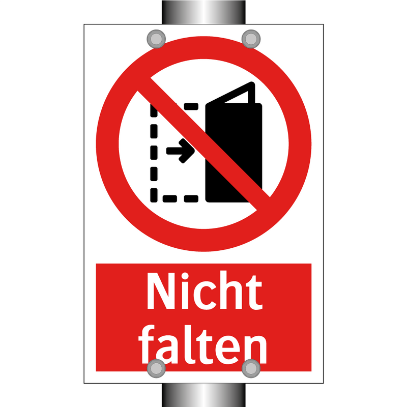 Nicht falten