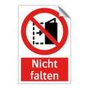 Nicht falten