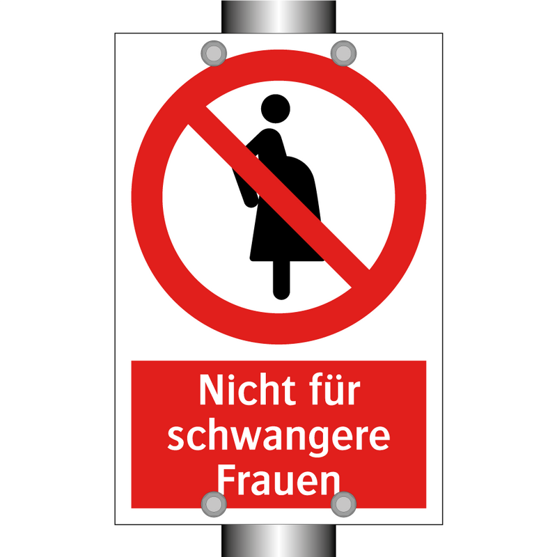 Nicht für schwangere Frauen