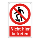 Nicht hier betreten