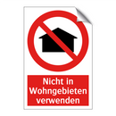 Nicht in Wohngebieten verwenden