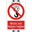 Nicht mit Haken heben