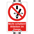 Nicht schalten! Arbeiten im Gange
