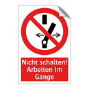 Nicht schalten! Arbeiten im Gange
