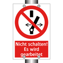 Nicht schalten! Es wird gearbeitet