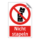 Nicht stapeln
