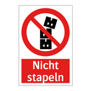 Nicht stapeln