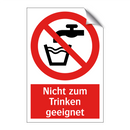 Nicht zum Trinken geeignet