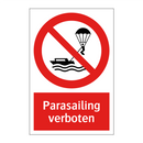 Parasailing verboten