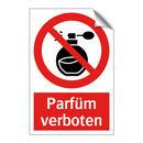 Parfüm verboten