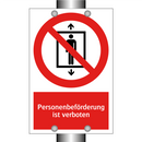 Personenbeförderung ist verboten