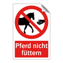 Pferd nicht füttern