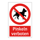 Pinkeln verboten