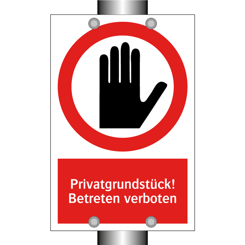 Privatgrundstück! Betreten verboten