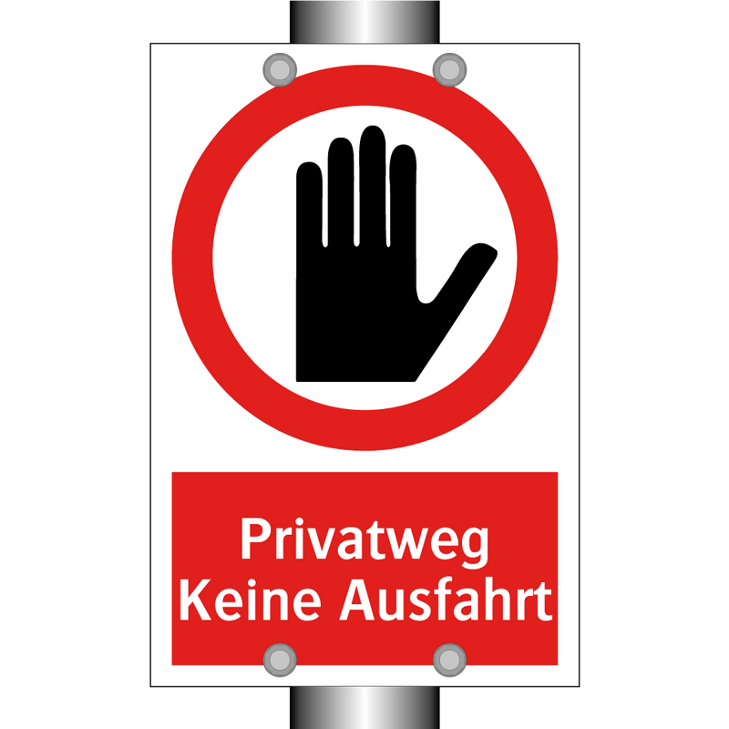 Privatweg Keine Ausfahrt