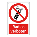 Radios verboten