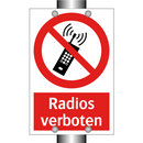 Radios verboten