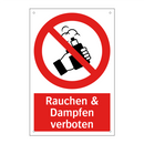 Rauchen & Dampfen verboten