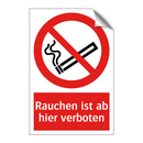 Rauchen ist ab hier verboten