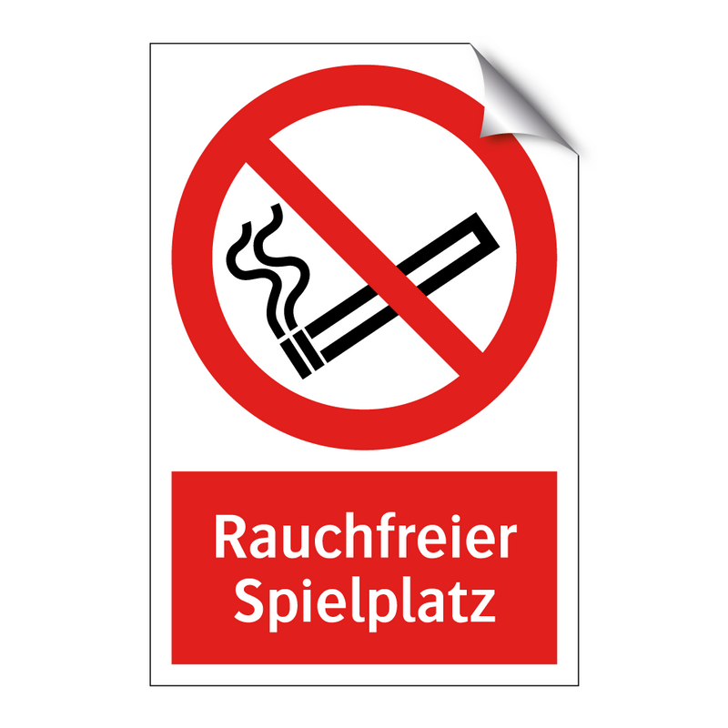 Rauchfreier Spielplatz