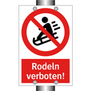 Rodeln verboten!