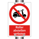 Roller abstellen verboten