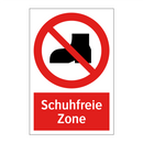 Schuhfreie Zone