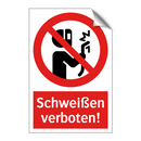 Schweißen verboten!