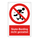 Skate-Bording nicht gestattet
