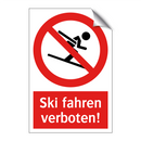 Ski fahren verboten!