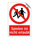 Spielen ist nicht erlaubt