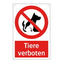Tiere verboten