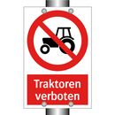 Traktoren verboten