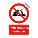 Töffli abstellen verboten