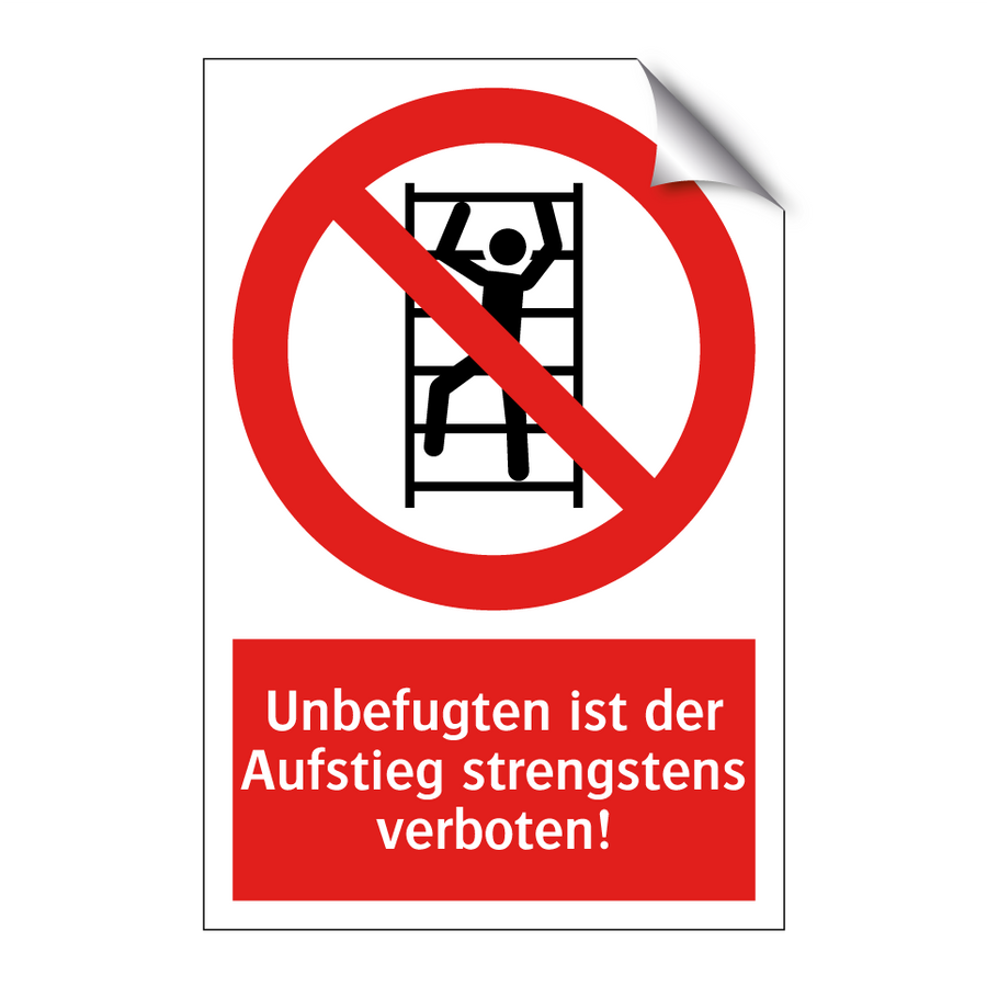 Alu-Schild „Unbefugten Zutritt Strengstens Verboten“ – 200x300 Mm, Geprägt, 4-fach Gelocht