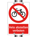Velo abstellen verboten