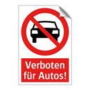 Verboten für Autos!