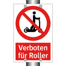 Verboten für Roller