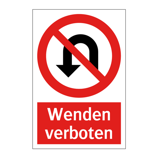 Wenden verboten