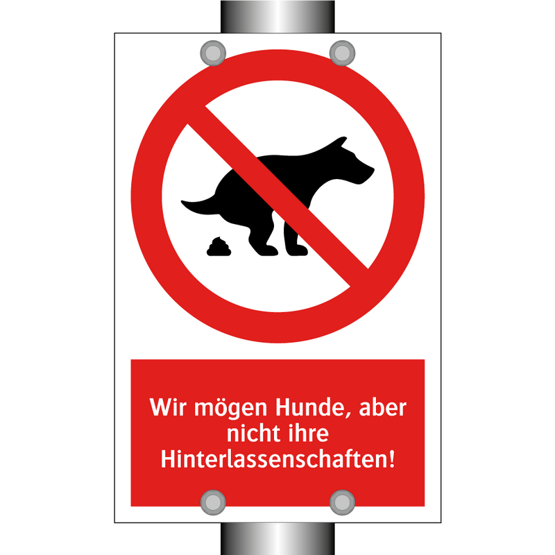 Wir mögen Hunde, aber nicht ihre Hinterlassenschaften!
