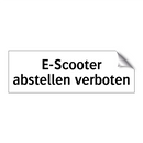 E-Scooter abstellen verboten