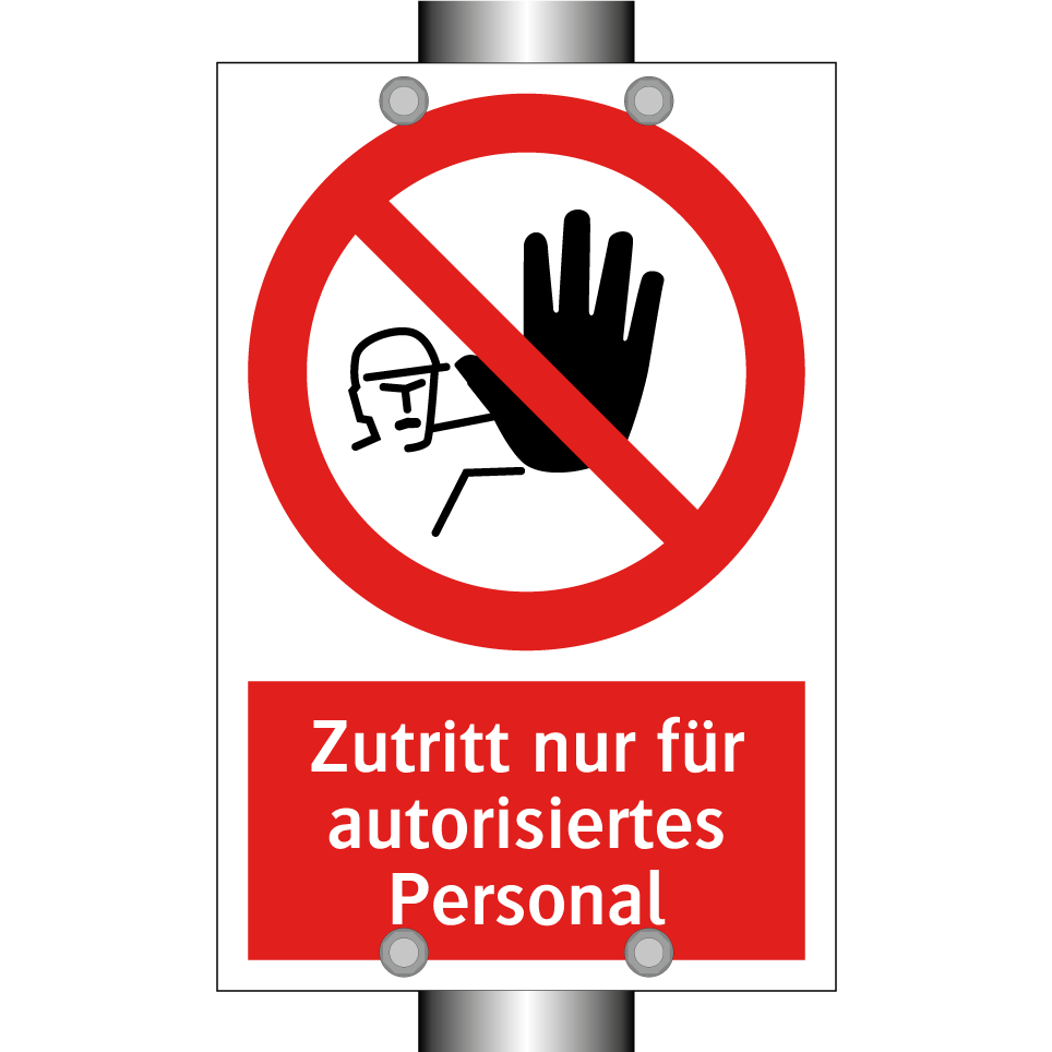 Aufkleber Zutritt nur für befugtes Personal | Aufkleber Folie | Objektbeschilderung | Schilder und Kennzeichnungen Aufkleber Zutritt nur für befugtes Personal | Aufkleber Folie | Objektbeschilderung | Schilder und Kennzeichnungen