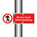 Ab hier keine Arbeitskleidung