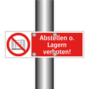 Abstellen o. Lagern verboten!
