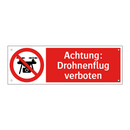 Achtung: Drohnenflug verboten